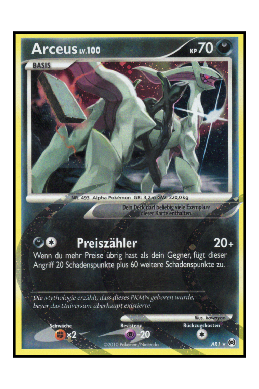 Arceus LV.100 (AR AR1)