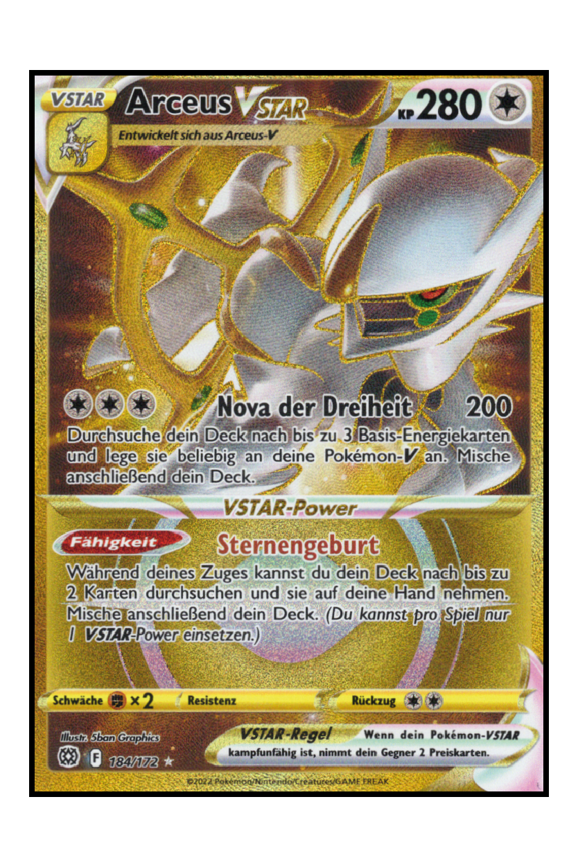 Arceus VSTAR (BRS 184)
