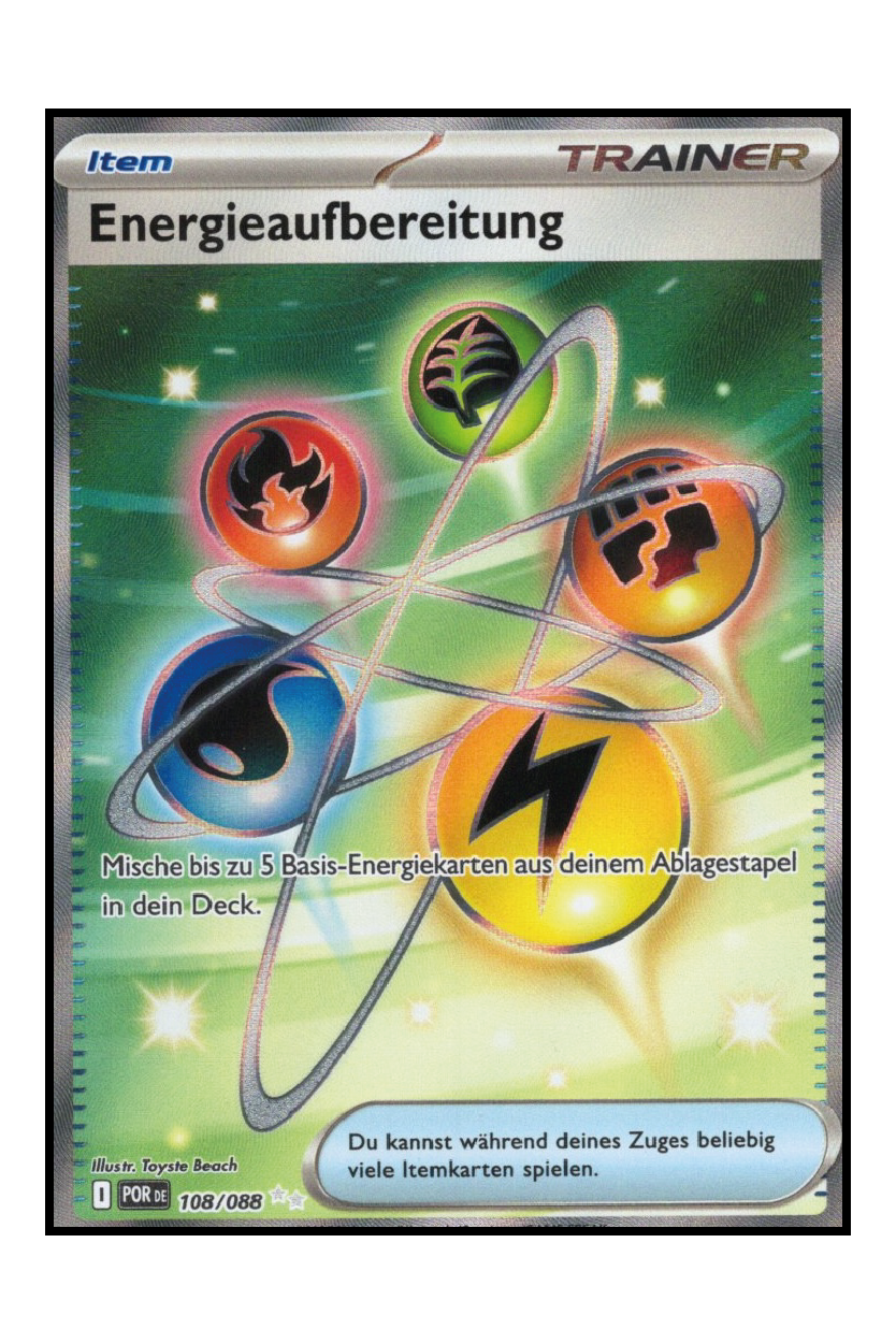 Energieaufbereitung (POR 108)