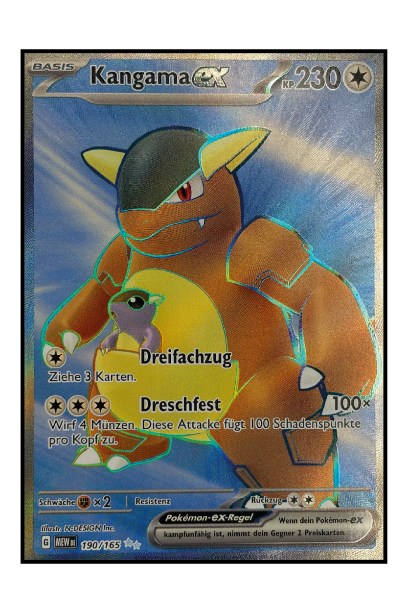 Kangama ex (MEW 190) – Full Art Pokémonkarte