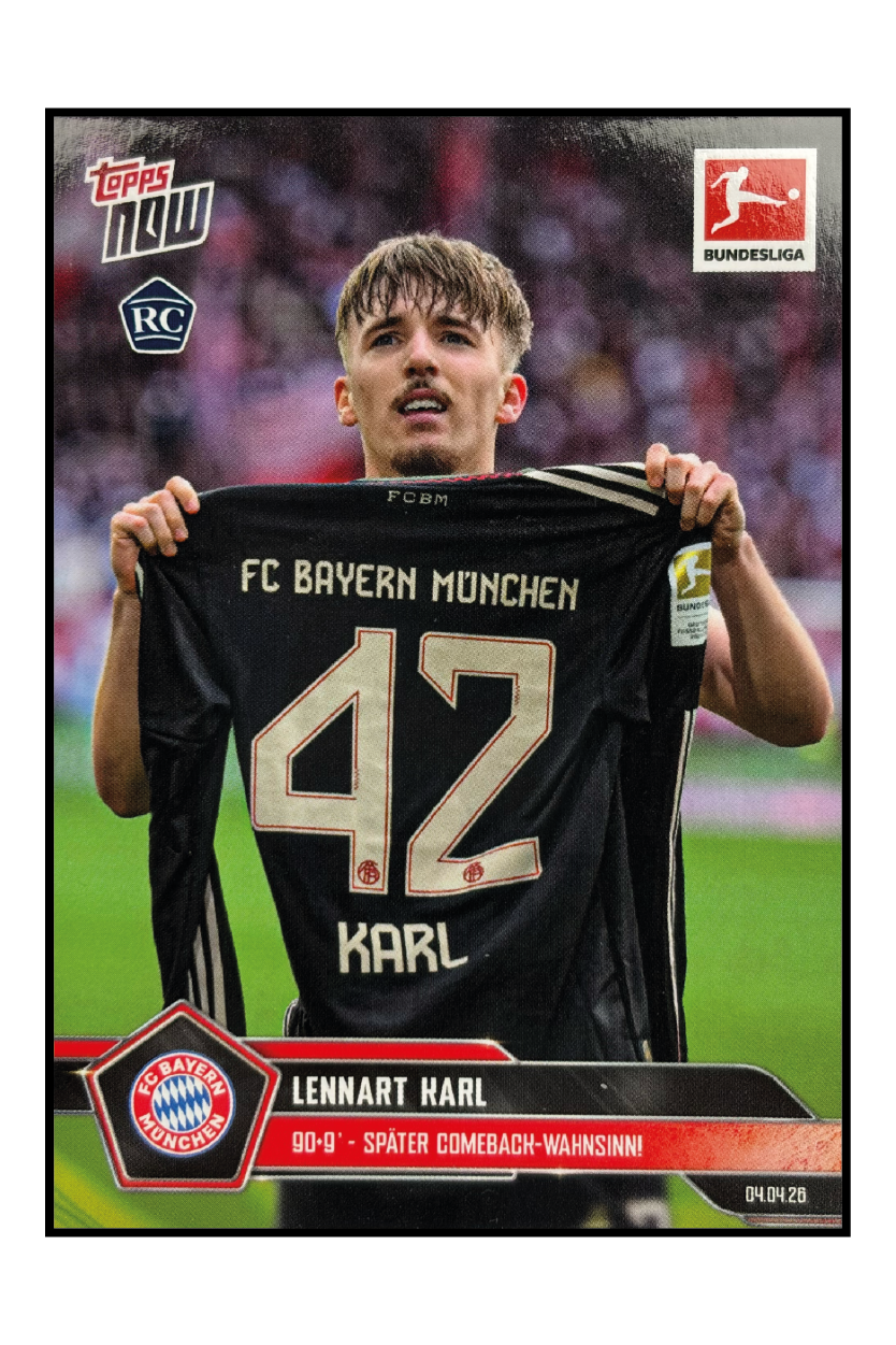 Topps Now - Lennart Karl