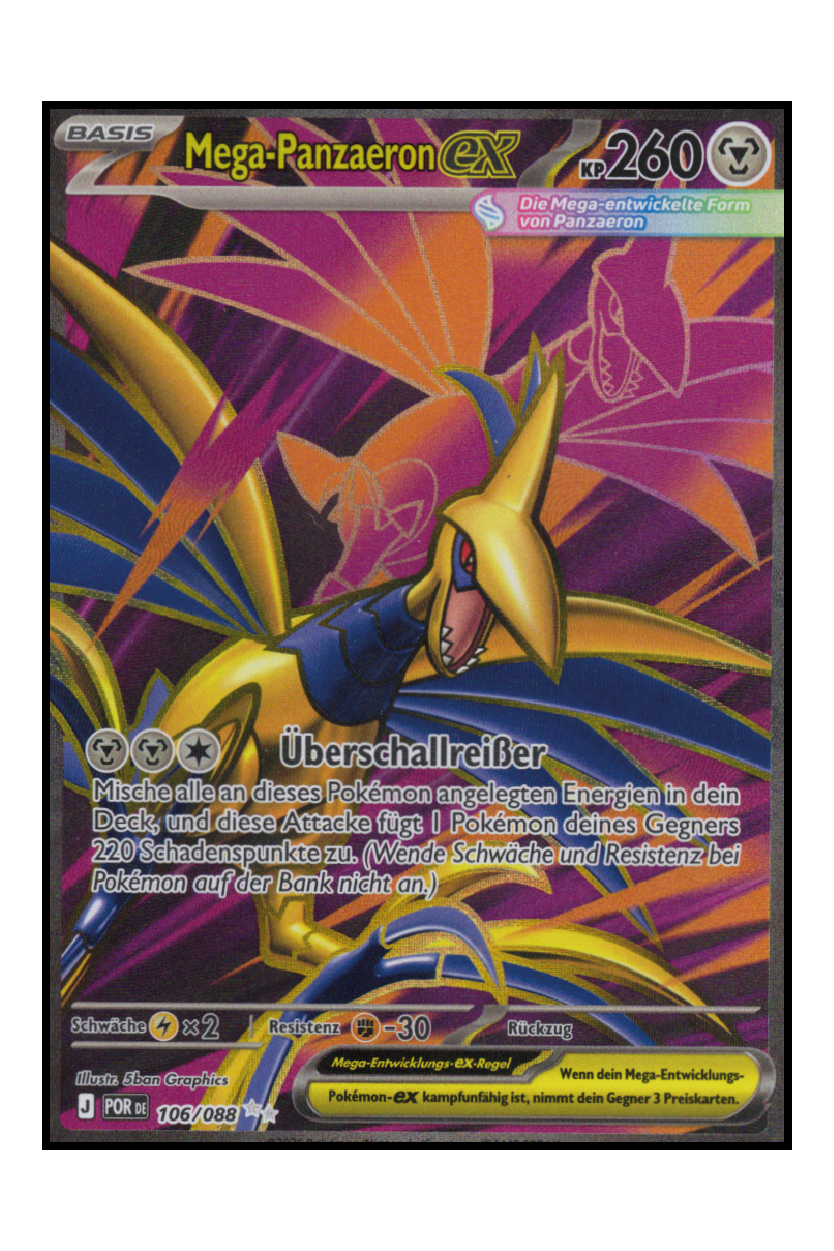 Mega-Panzaeron ex (POR 106)