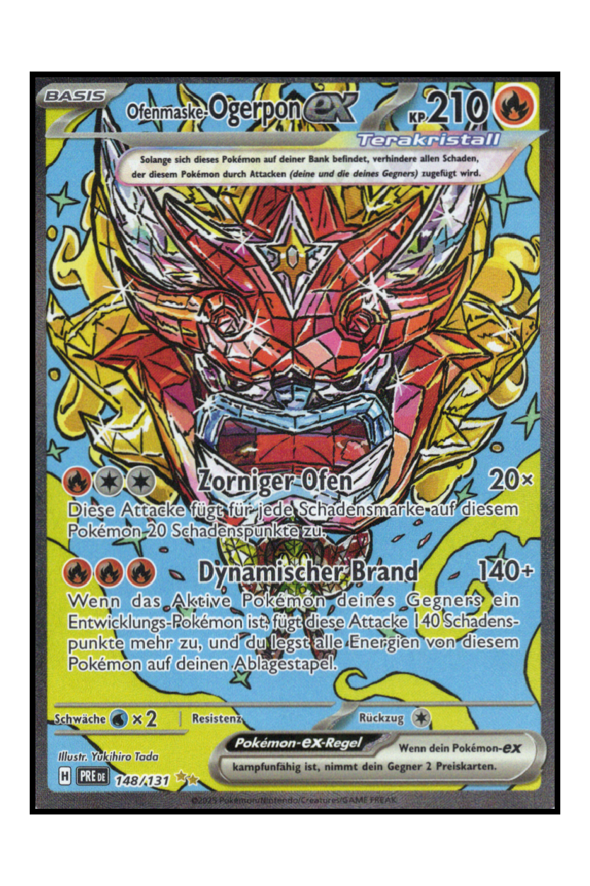 Ofenmaske Ogerpon ex (PRE 148)