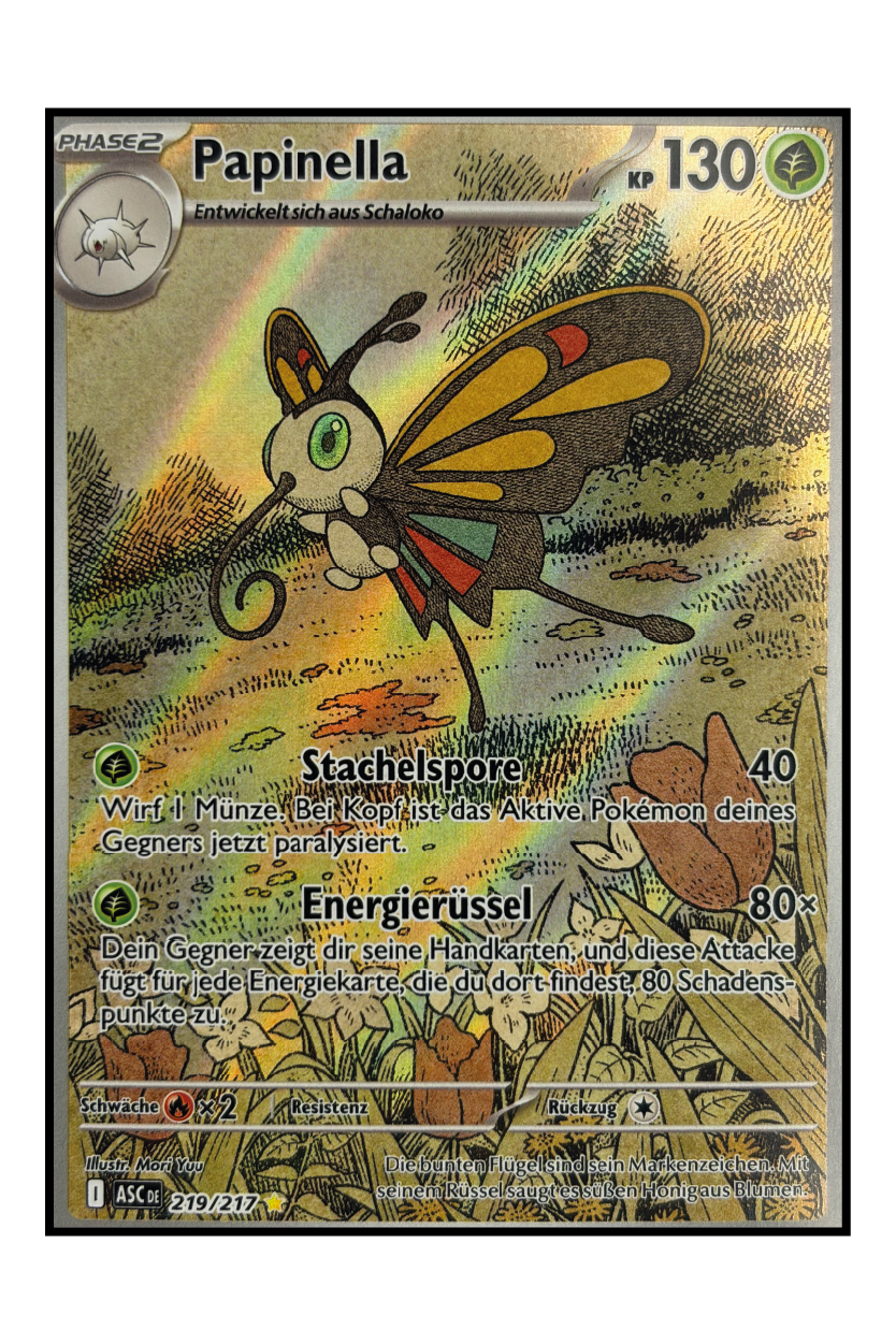 Papinella (ASC 219) – Illustration Rare Pokémonkarte