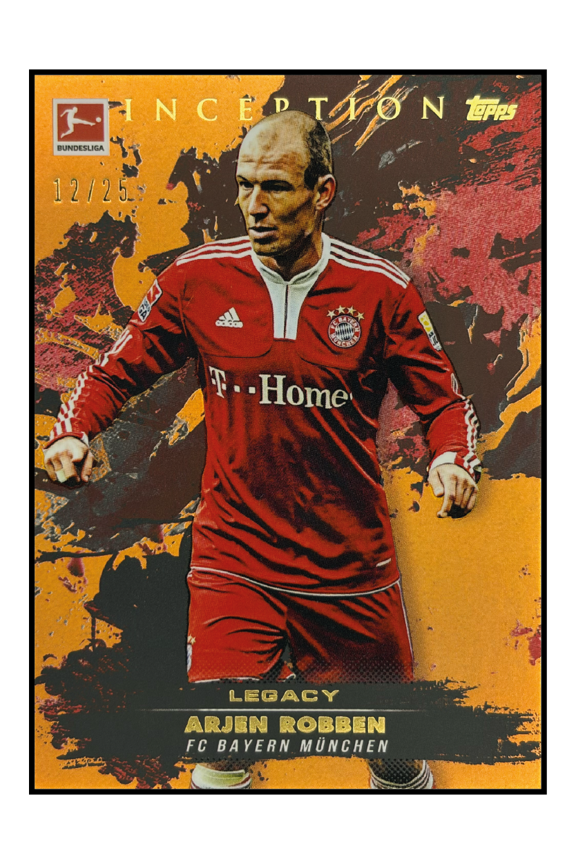 Arjen Robben /25 – Fußball Sammelkarte