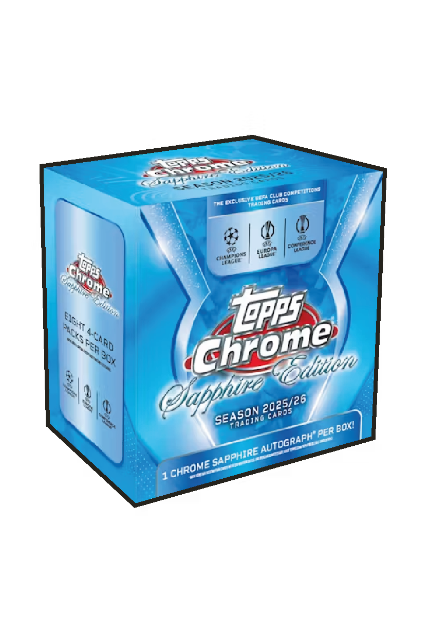 Topps Chrome Sapphire UEFA Club Competitions Hobby Box