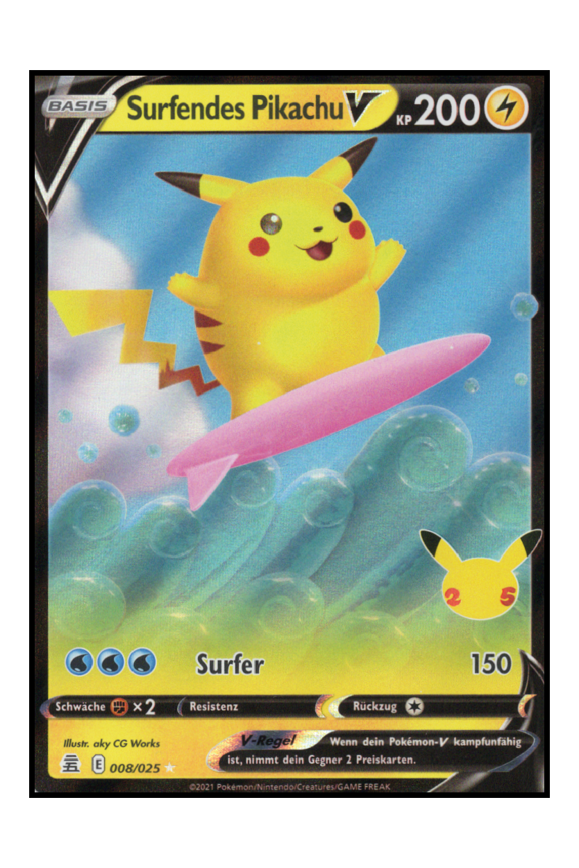 Surfendes Pikachu (CEL 008)