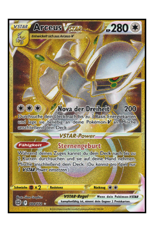 Arceus VSTAR (BRS 184)