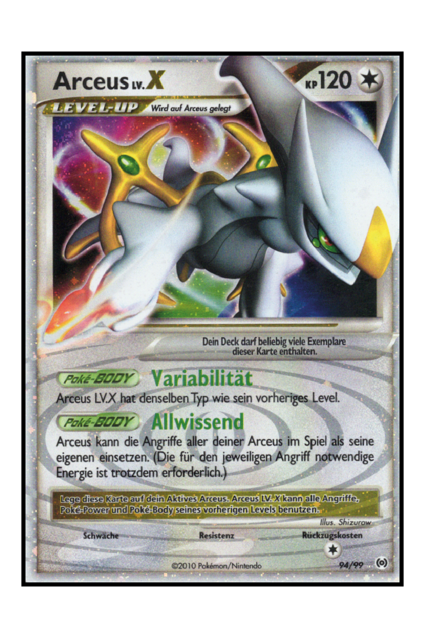 Arceus LV.X (AR 94)
