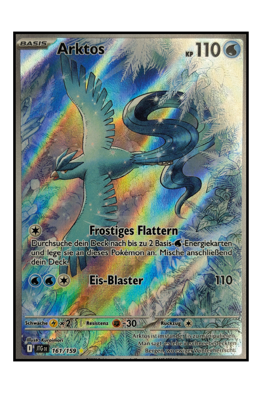 Arktos (JTG 161) – Illustration Rare Pokémonkarte