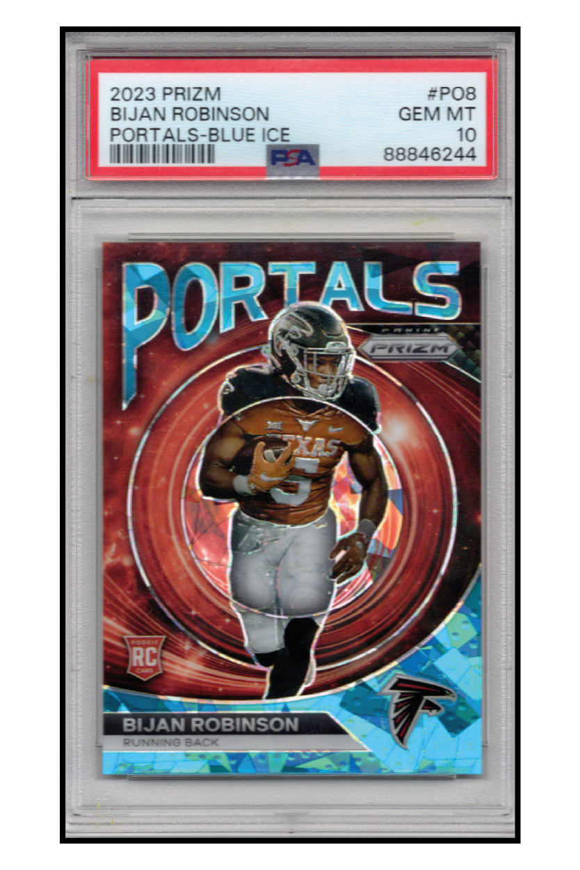 Bijan Robinson Rookie /99 PSA 10 – Sammelkarte
