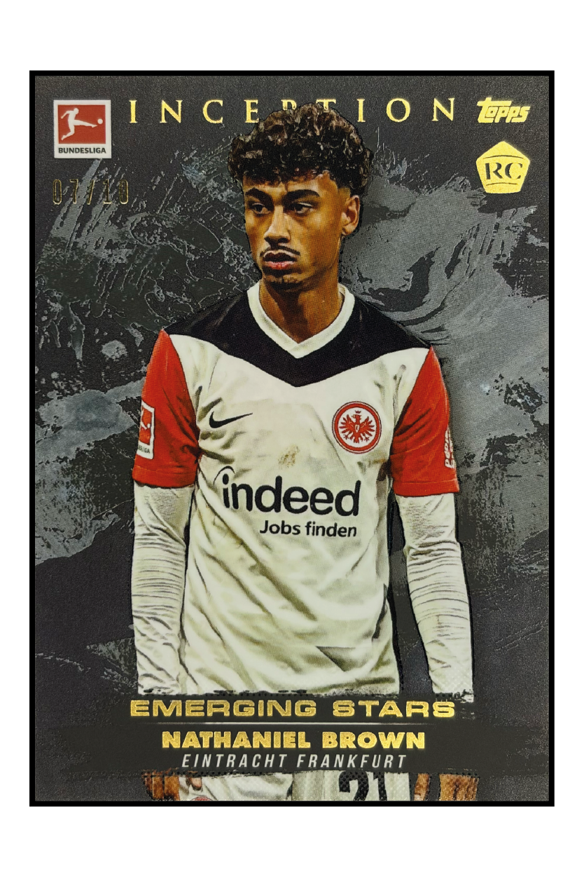 Nathaniel Brown Rookie /10 – Fußball Sammelkarte