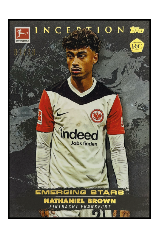 Nathaniel Brown Rookie /10 – Fußball Sammelkarte