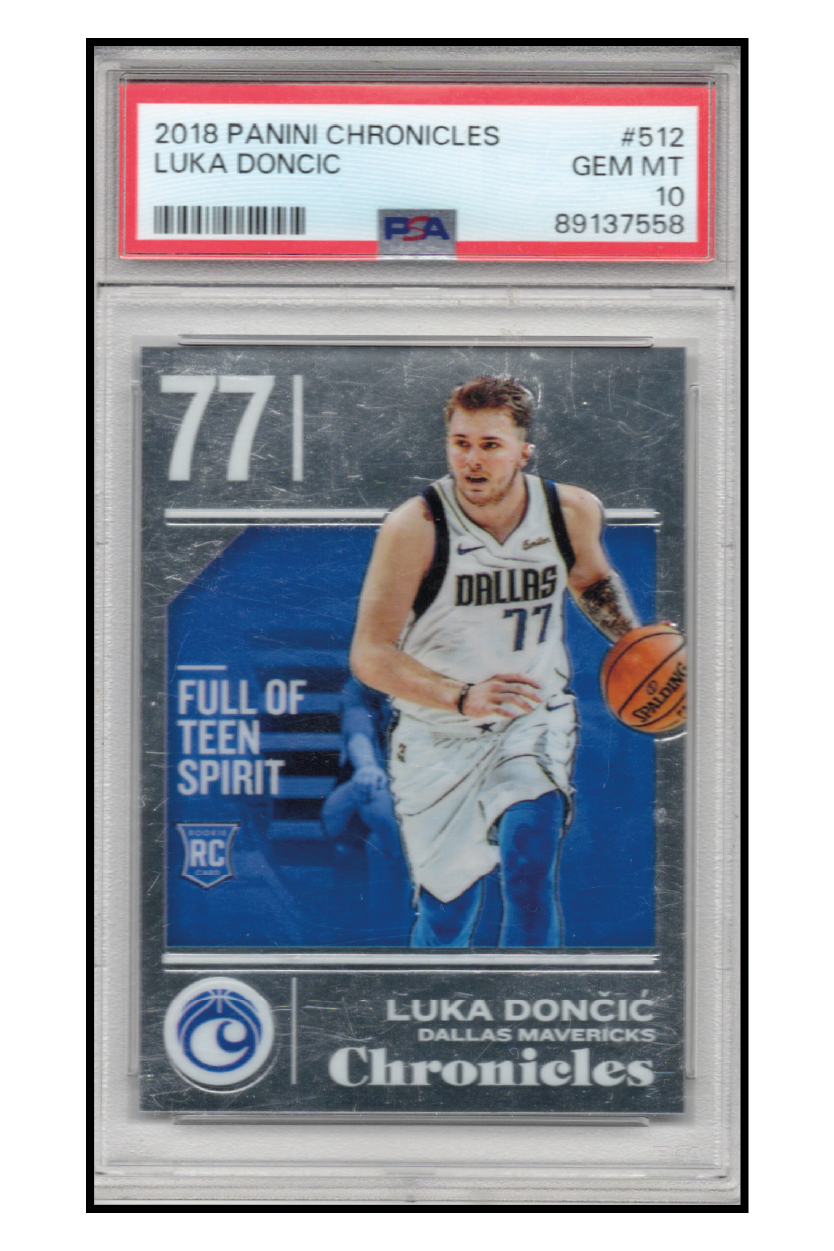 Luca Doncic Rookie PSA 10 – Sammelkarte