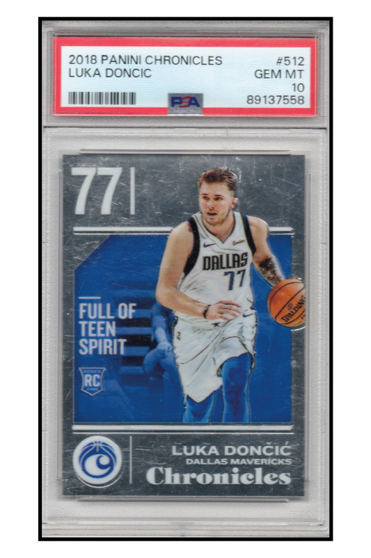 Luca Doncic Rookie PSA 10 – Sammelkarte