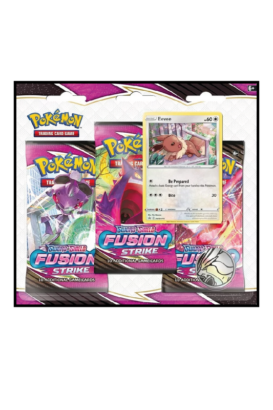 Fusion Strike - Eevee 3-Pack Blister