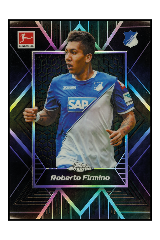Roberto Firmino Shadow Etch – Fußball Sammelkarte