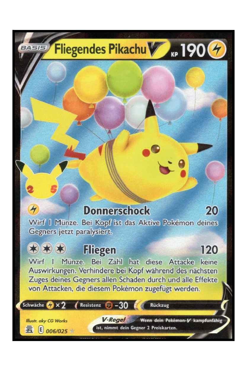 Fliegendes Pikachu (CEL 006)