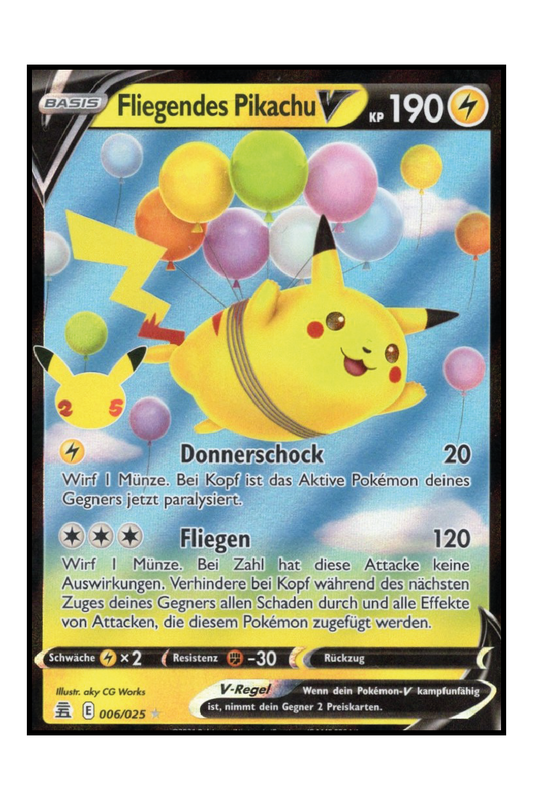 Fliegendes Pikachu (CEL 006)