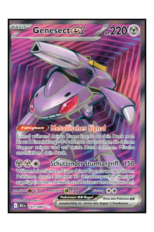 Genesect ex (BLK 161)