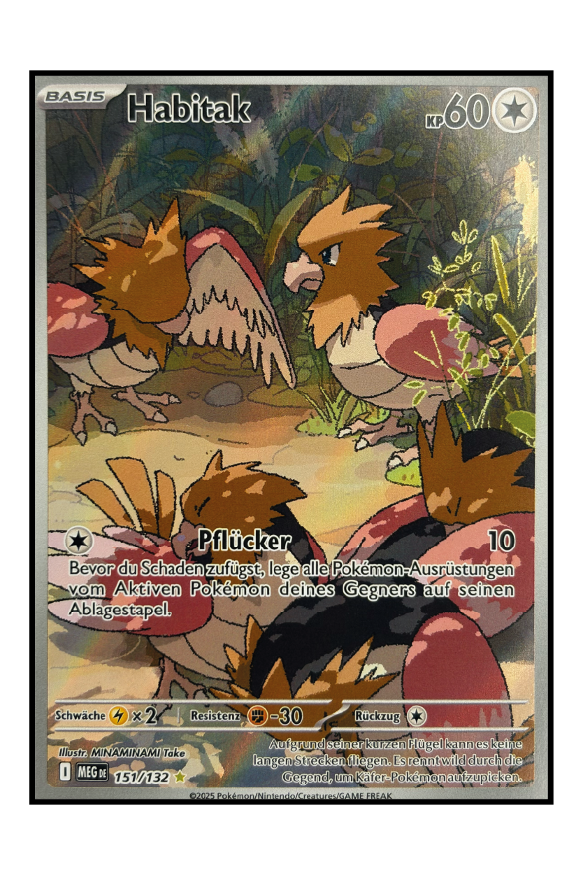 Habitak (MEG 151) – Illustration Rare Pokémonkarte