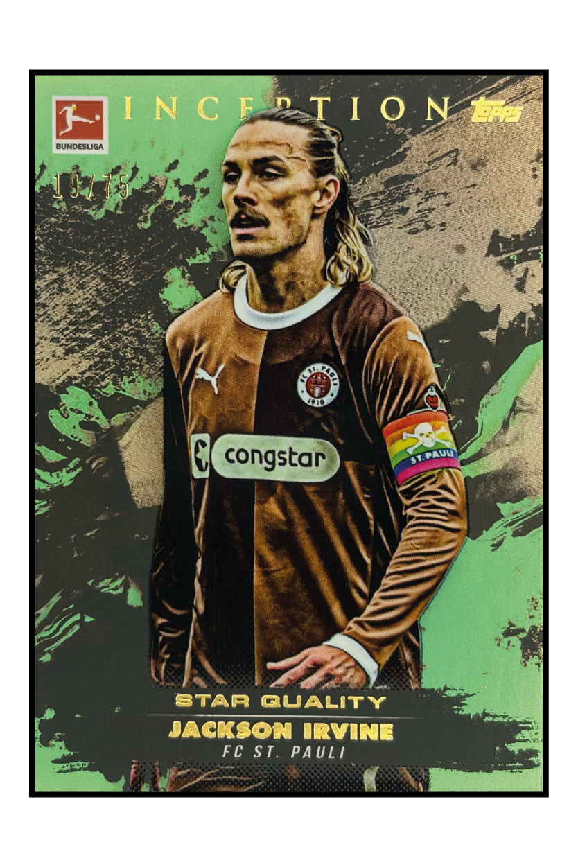 Jackson Irvine /75 – Fußball Sammelkarte