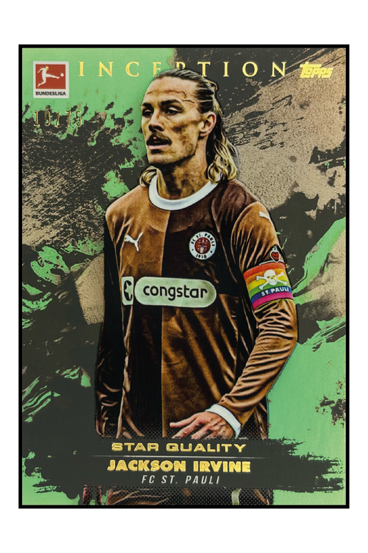 Jackson Irvine /75 – Fußball Sammelkarte