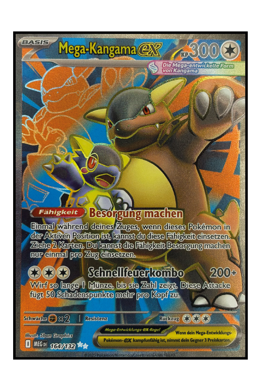 Mega-Kangama ex (MEG 164) – Full Art Pokémonkarte