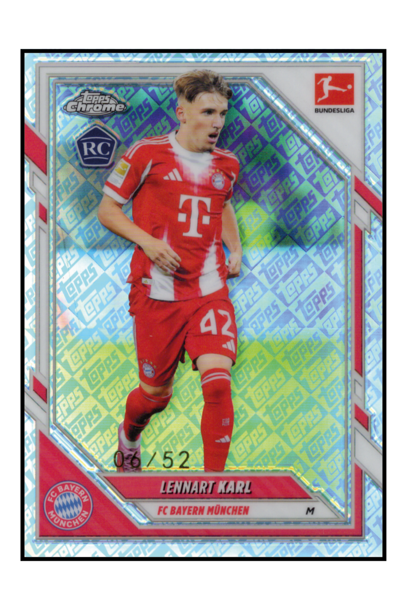 Lennart Karl Rookie /52 – Fußball Sammelkarte