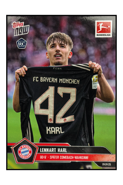Topps Now - Lennart Karl
