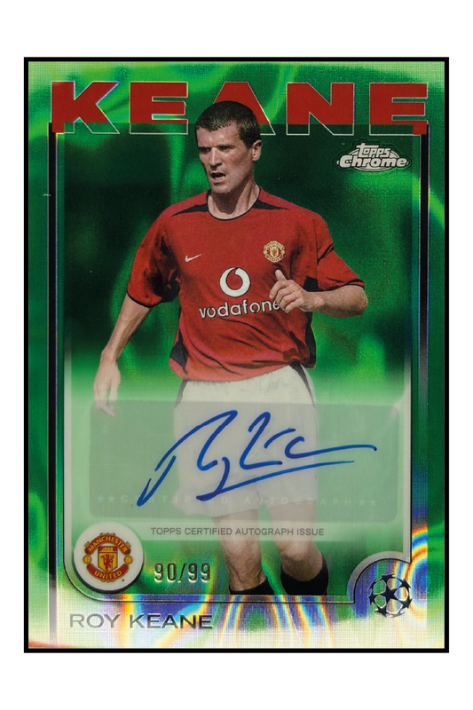 Roy Keane Autogramm /99 – Fußball Sammelkarte