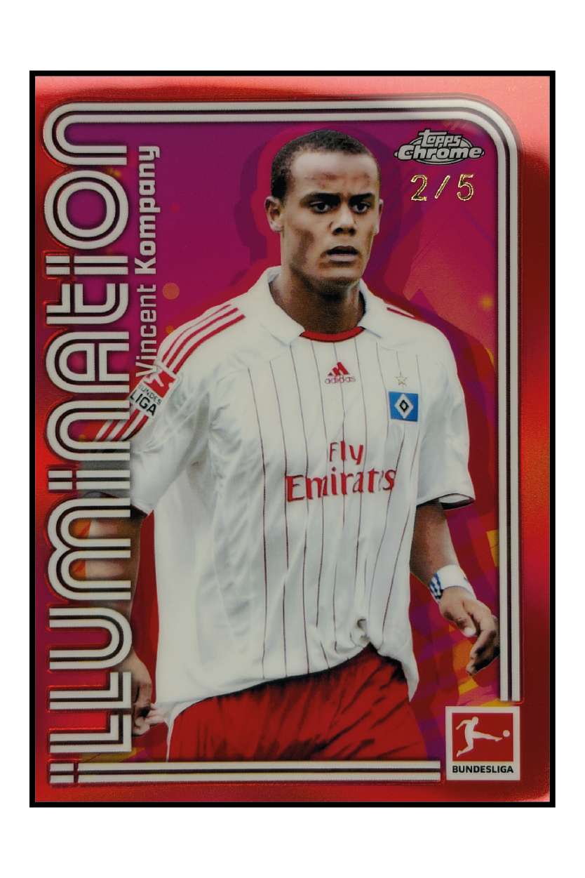 Vincent Kompany Illumination /5 – Fußball Sammelkarte