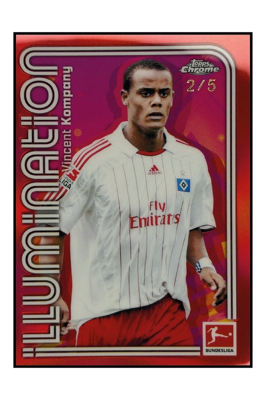 Vincent Kompany Illumination /5 – Fußball Sammelkarte