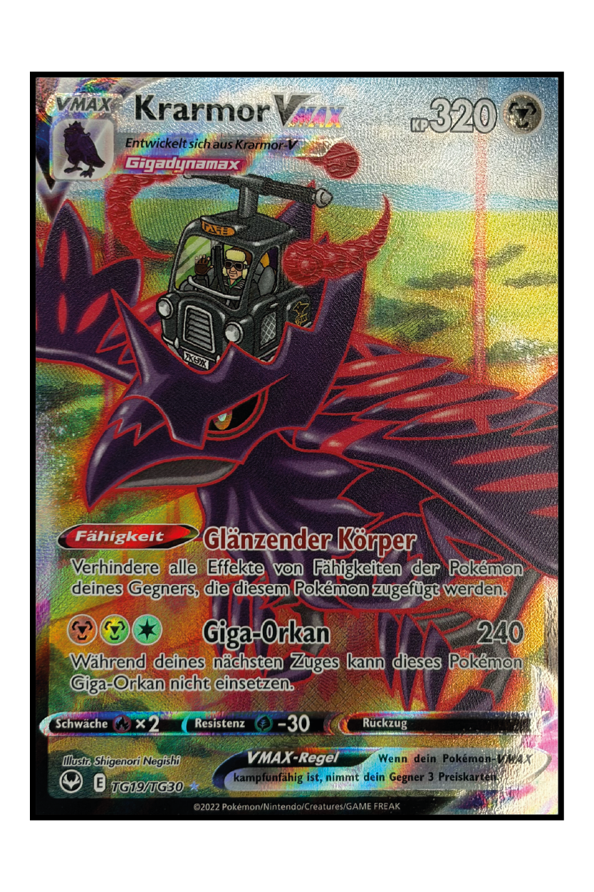 Krarmor VMAX (SIT TG19) – Illustration Rare Pokémonkarte