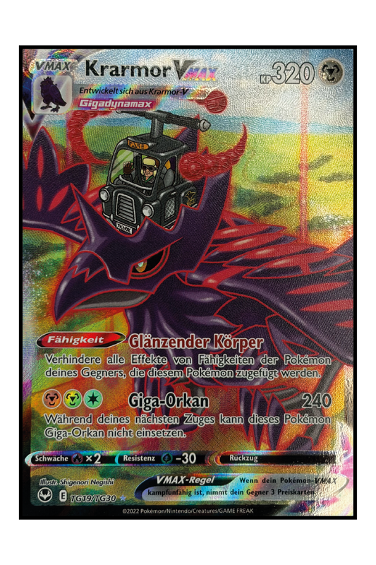Krarmor VMAX (SIT TG19) – Illustration Rare Pokémonkarte