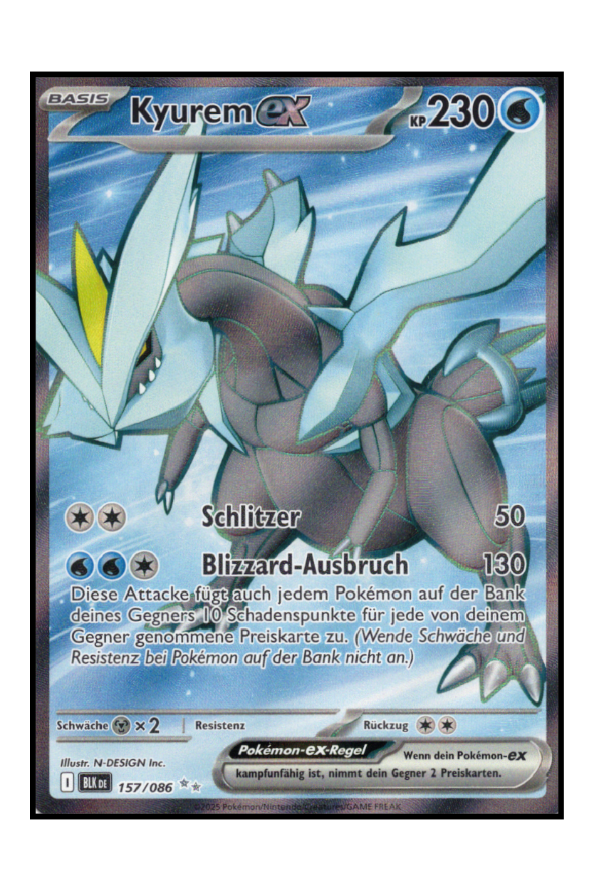 Kyurem ex (BLK 157)