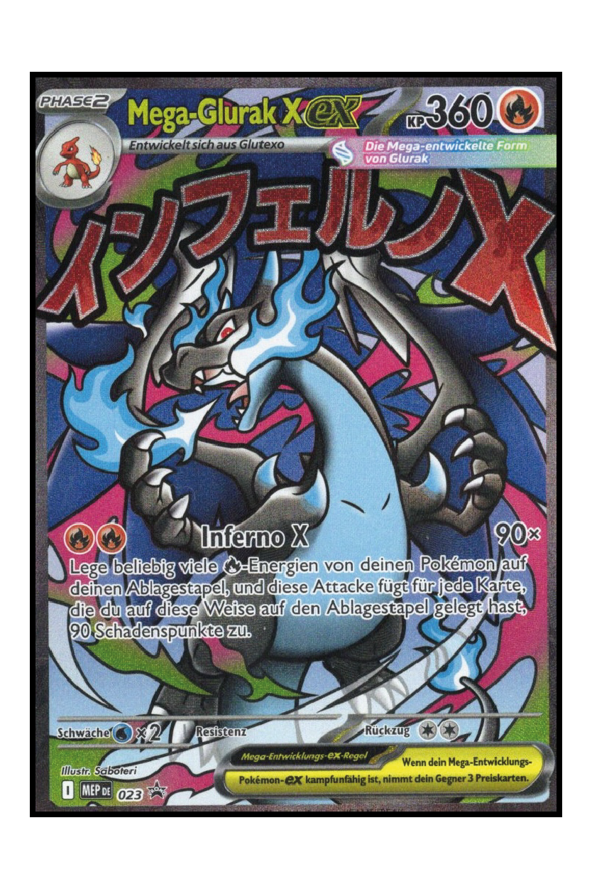 Mega Glurak X ex (MEP 023)