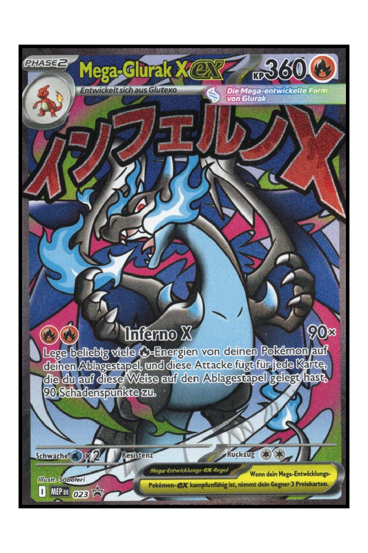 Mega Glurak X ex (MEP 023)