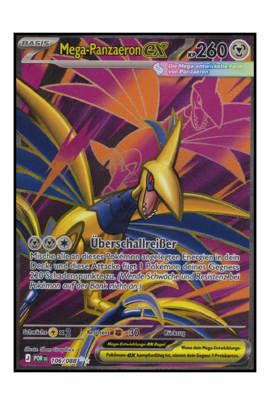 Mega-Panzaeron ex (POR 106)