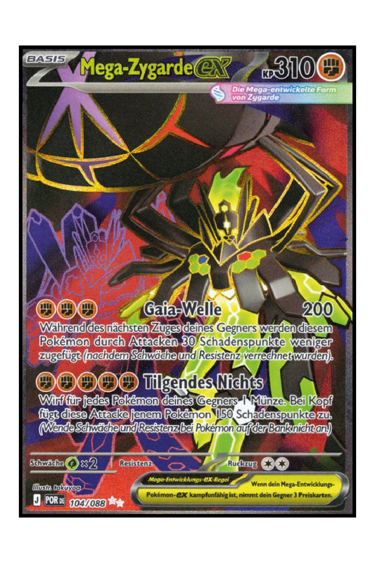 Mega-Zygarde ex (POR 104)