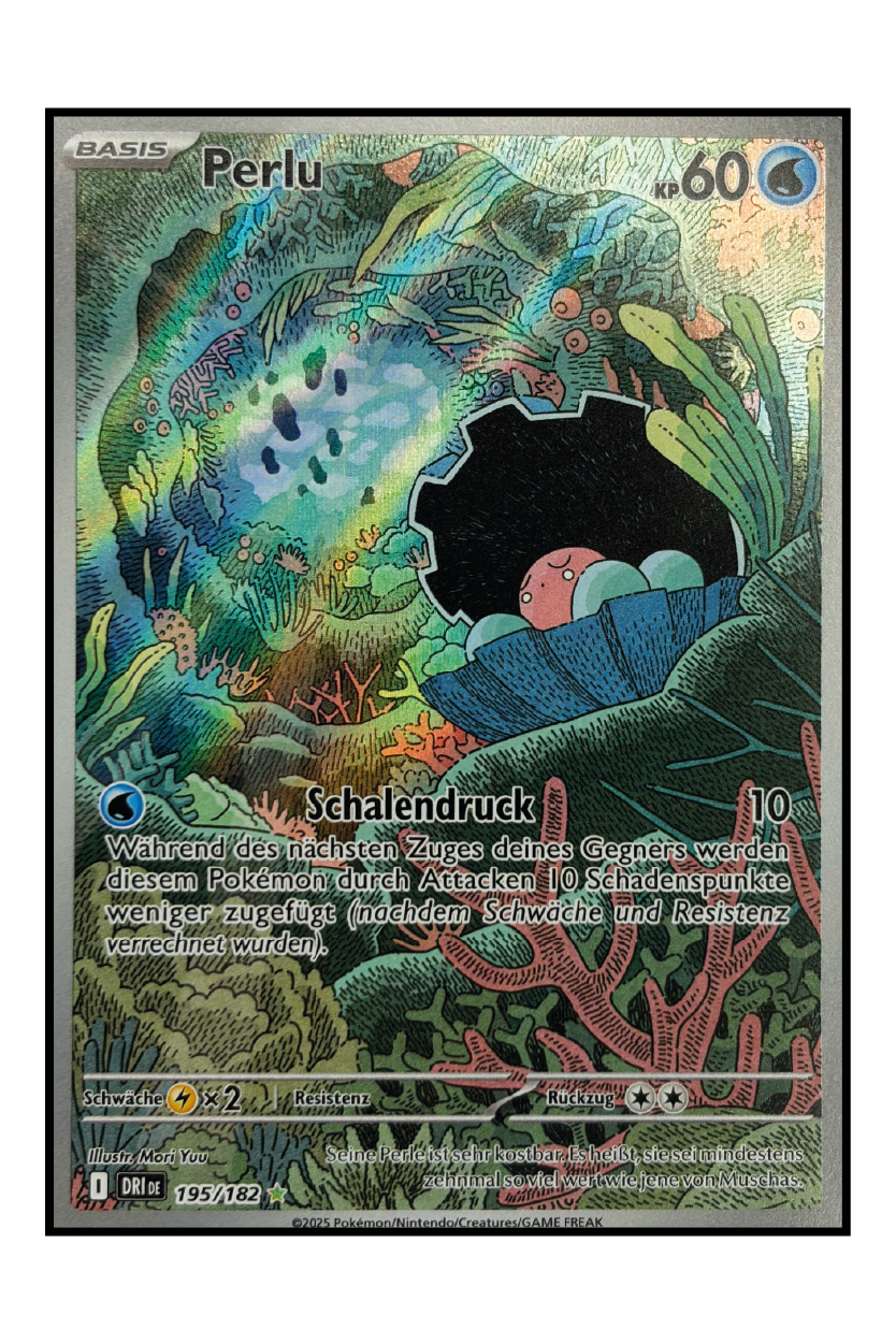 Perlu (DRI 195) – Illustration Rare Pokémonkarte
