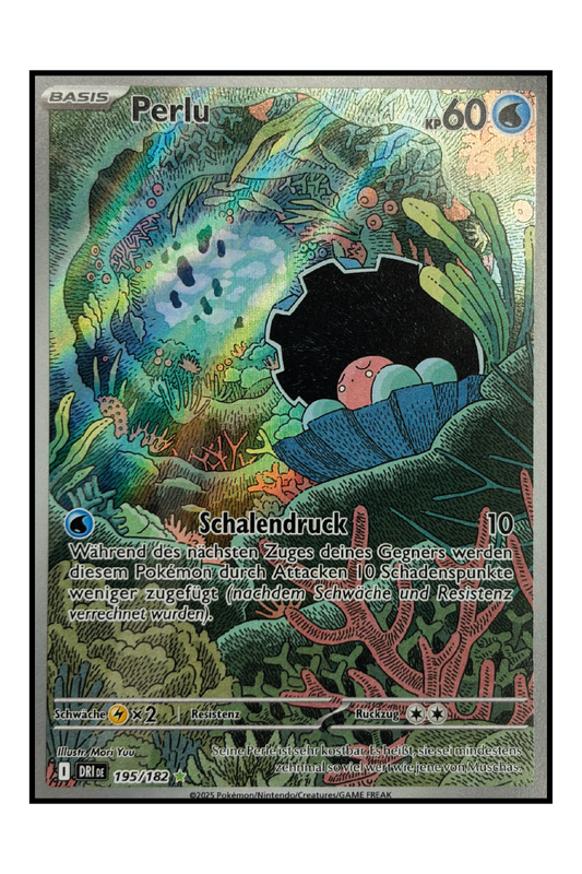 Perlu (DRI 195) – Illustration Rare Pokémonkarte