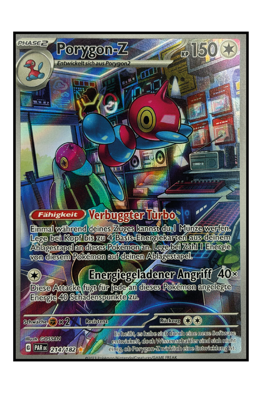 Porygon-Z (PAR 214) – Illustration Rare Pokémonkarte