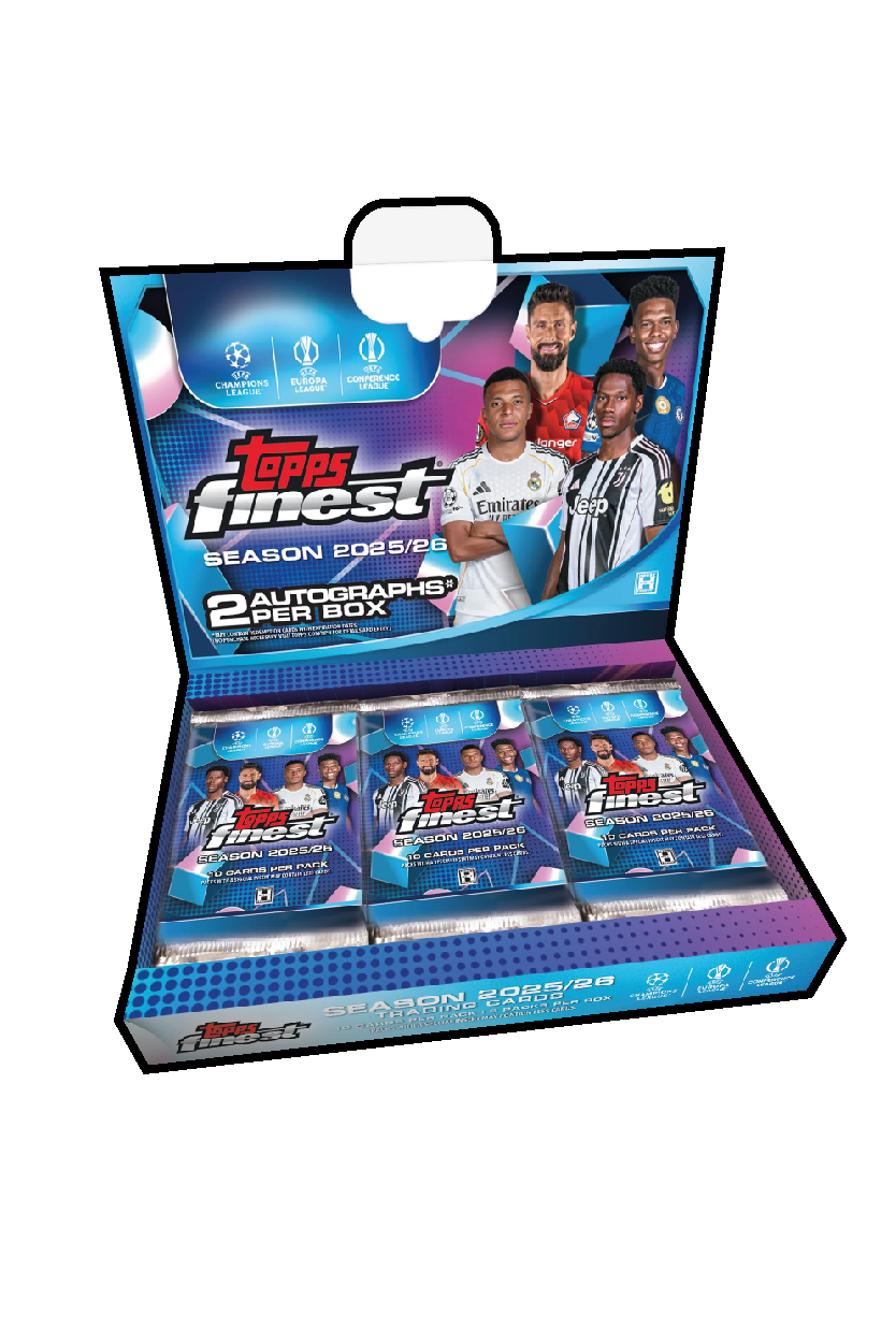 Topps Finest Uefa Club Competitions 2025/26 Hobby Box