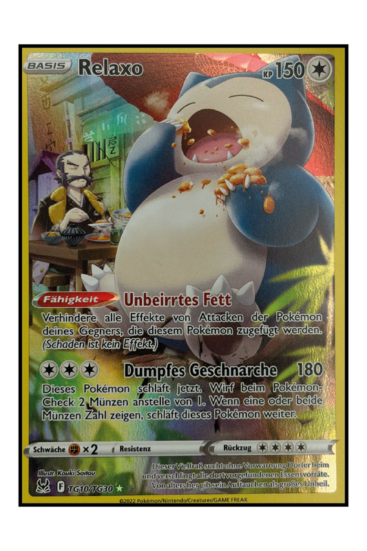 Relaxo (LOR TG10) – Illustration Rare Pokémonkarte