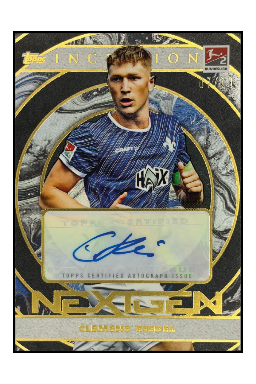 Clemens Riedel Autogramm /10 – Fußball Sammelkarte