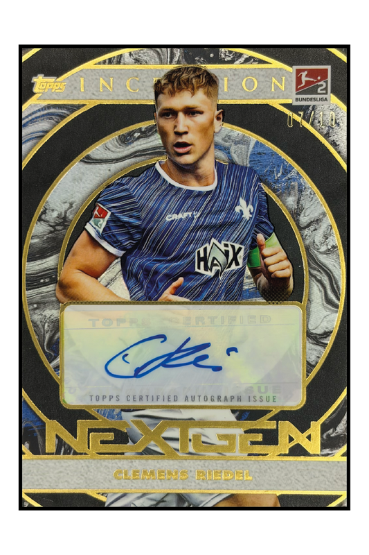 Clemens Riedel Autogramm /10 – Fußball Sammelkarte