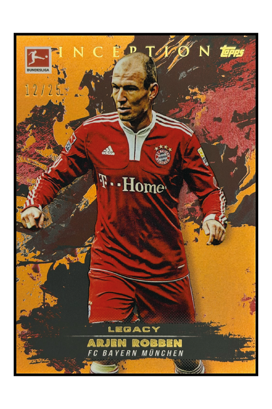Arjen Robben /25 – Fußball Sammelkarte