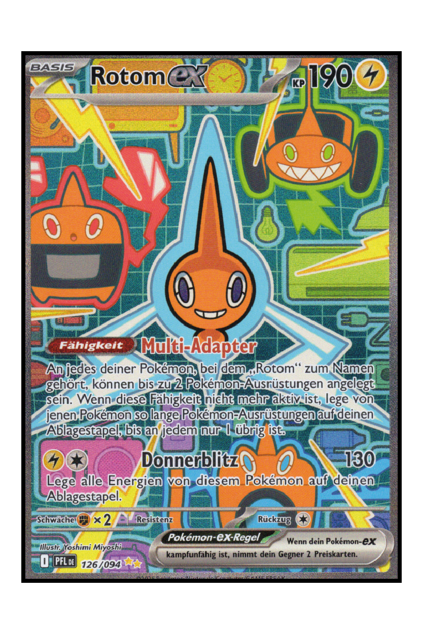 Rotom ex (PFL 126)
