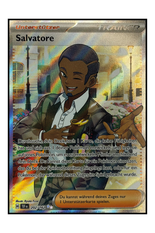 Salvatore (TEF 202) – Full Art Pokémonkarte